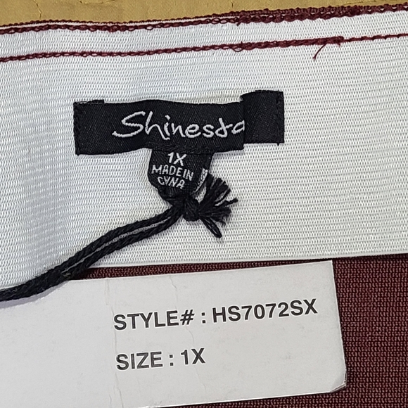 Shinestar scuba style pencil skirt size 1X - Picture 4 of 7